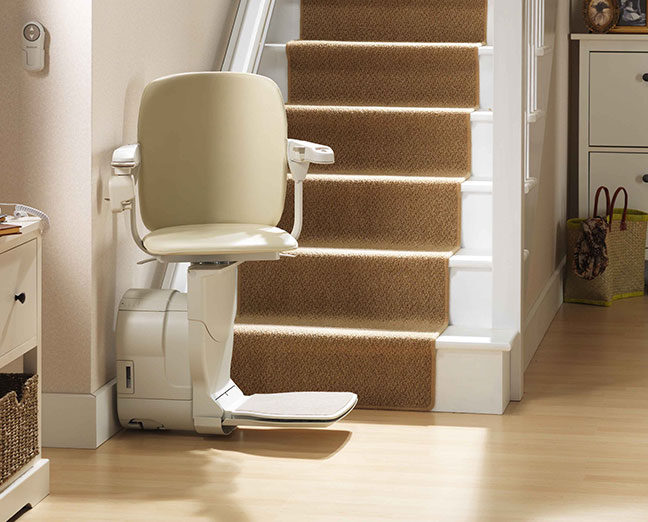 Compact Stairlift for Narrow Stairs & Steep Staircases Stannah