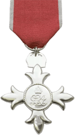 MBE for Services to British Manufacturing