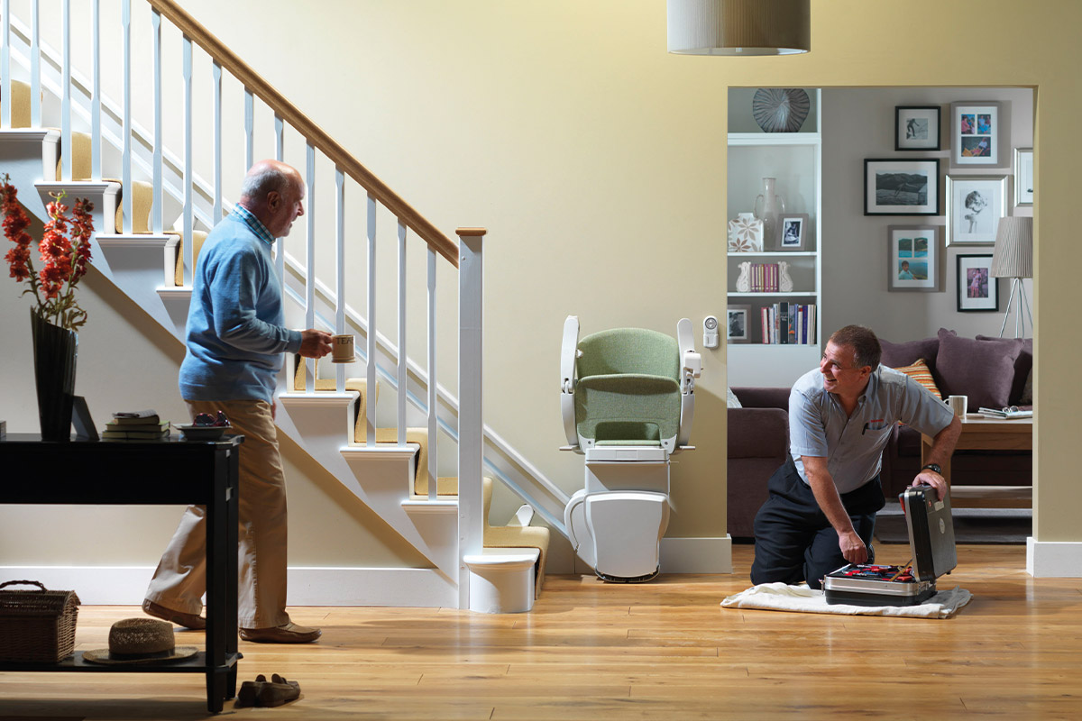 Stairlift installation