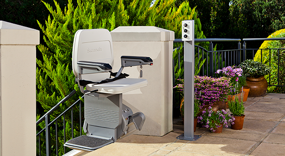 Stannah outdoor stairlift